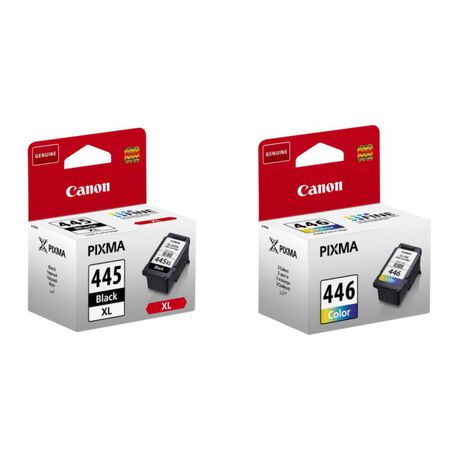 Canon OEM PG 445 XL /CL446 ink Cartridges - Black Buy Online in Zimbabwe thedailysale.shop