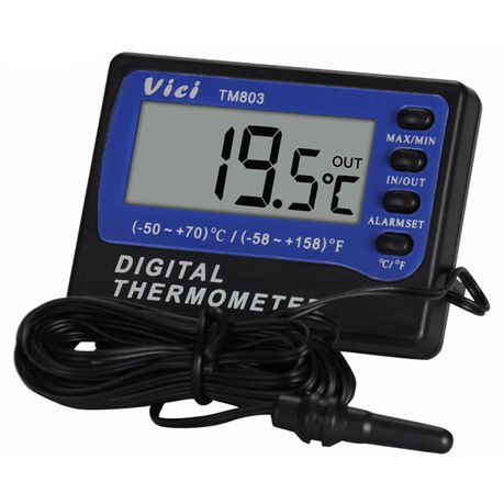 Digital Aquarium Thermometer with High/Low Alarm Buy Online in Zimbabwe thedailysale.shop