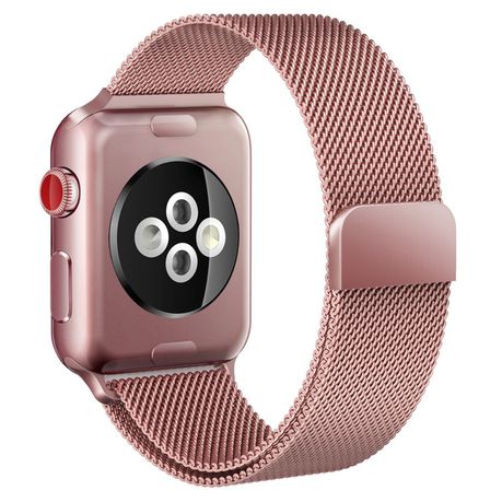 Meraki 42mm Milanese Band for Apple Watch - Rose Gold