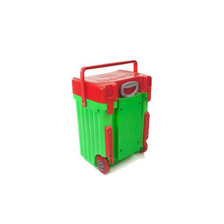 Cadii School Bag - Red Lid with Green Body Buy Online in Zimbabwe thedailysale.shop