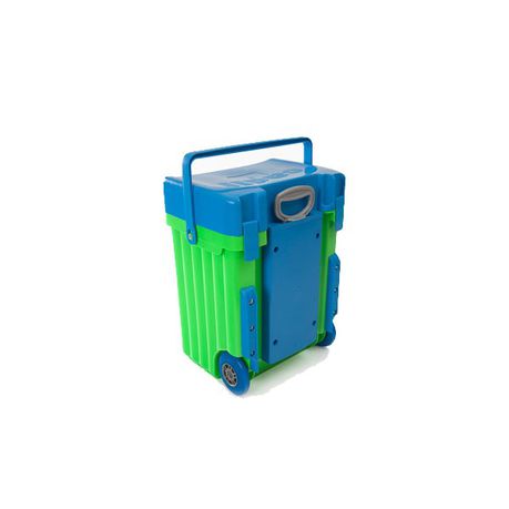 Cadii School Bag - Blue Lid with Green Body Buy Online in Zimbabwe thedailysale.shop