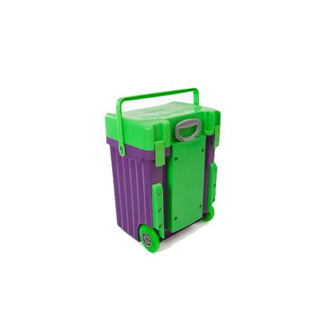 Cadii School Bag - Green Lid with Purple Body Buy Online in Zimbabwe thedailysale.shop