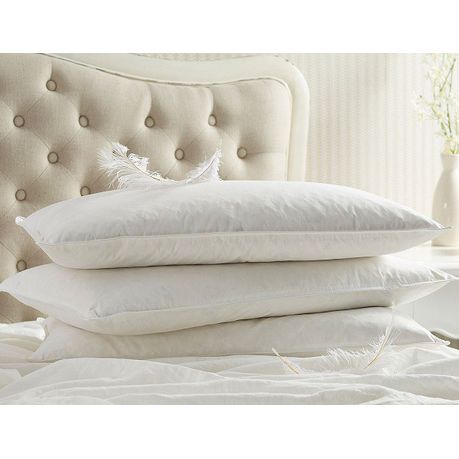 Jack Brown Hotel Premium Goose Feather Pillow - 2 Piece Buy Online in Zimbabwe thedailysale.shop