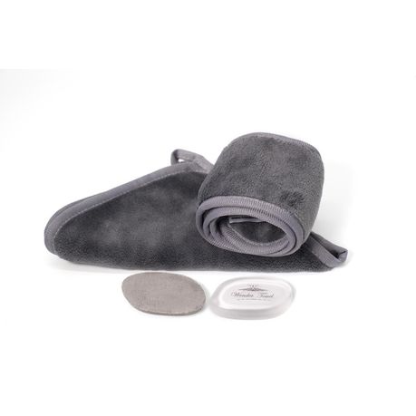 Wonder Towel 5 Piece Makeup Eraser Collection - Grey