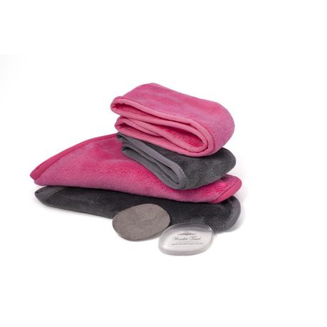 Wonder Towel 8 Piece Mommy Makeup Eraser Collection Pink