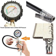 Load image into Gallery viewer, 3-in-1 Measure Tire Pressure Gauge with Hose
