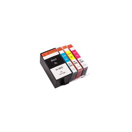 Generic HP 920Xl Set - Black,Cyan,Magenta & Yellow Buy Online in Zimbabwe thedailysale.shop