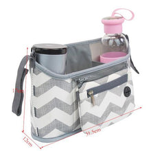 Load image into Gallery viewer, Universal Baby Stroller Organizer - Stripe
