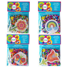 Load image into Gallery viewer, JKA - Pretty Flowers - Quad Combo Kit - Iron On Bead Craft Toy
