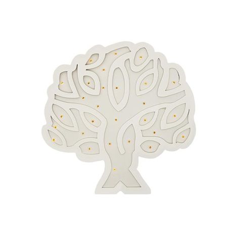 Light Decor 3D White Tree 28 LED Large