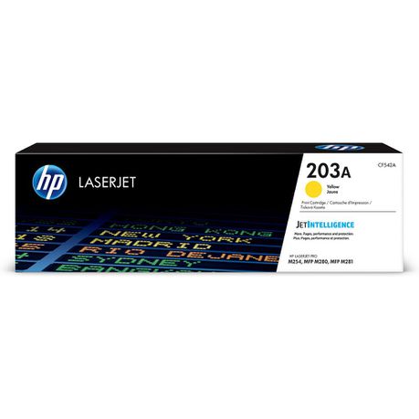 Hp # 203A Original Yellow Laserjet Toner Cartridge Lj Pro M254/Mfp 281