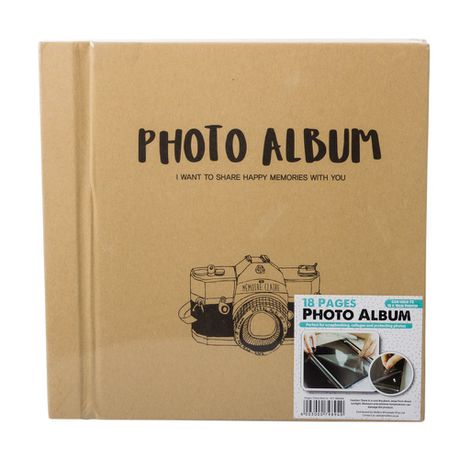 36 Black Pages Photo Album - 24cm