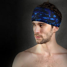 Load image into Gallery viewer, Unisex Absorbent Elastic Sport Headband
