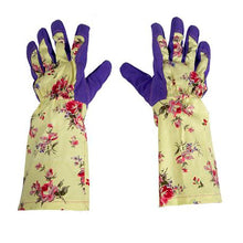 Load image into Gallery viewer, Grovida Flowers Long Sleeve Garden Gloves
