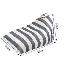 Load image into Gallery viewer, Large Capacity Stuffed Dolls Storage Bag - Gray Stripe
