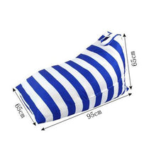 Load image into Gallery viewer, Large Capacity Stuffed Dolls Storage Bag - Blue Stripes
