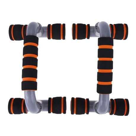 1 Pair Detachable Push-up Stand - Gray & Orange