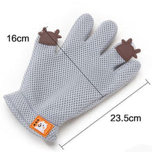 Load image into Gallery viewer, Cartoon Pet Grooming Glove - Gray
