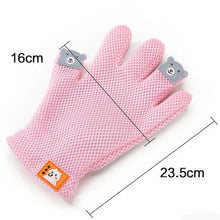 Load image into Gallery viewer, Cartoon Pet Grooming Glove - Pink
