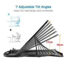 Load image into Gallery viewer, Portable Rotary Notebook Cooling Stand - Black
