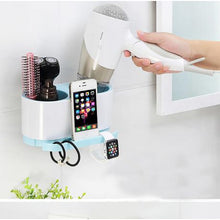 Load image into Gallery viewer, Wall Mount Hair Care Styling Tool Storage Bracket
