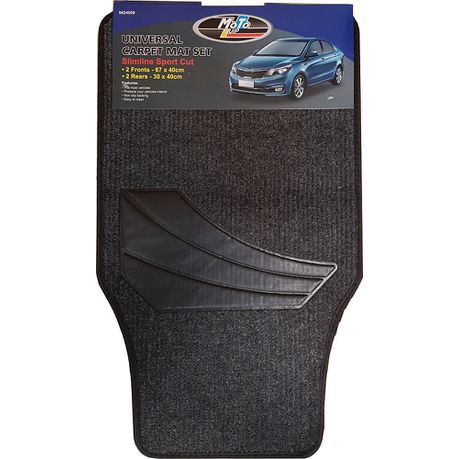 Moto-Quip - Promo Car Mat Set - Black