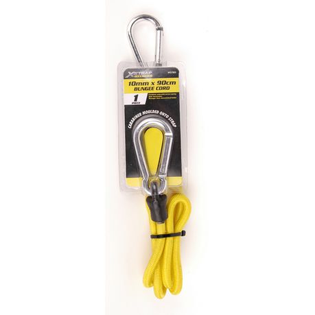 X-Strap - 10mm X 90cm Bungee Cord - Yellow Buy Online in Zimbabwe thedailysale.shop