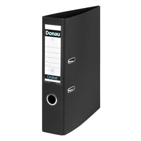 Donau Lever Arch File A4 75mm - Black