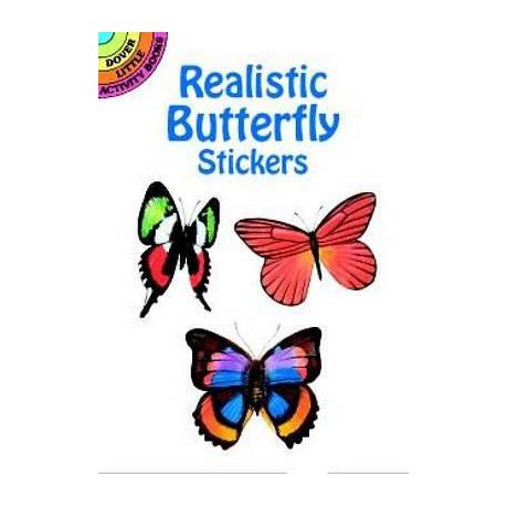 Realistic Butterfly Stickers [With Stickers]