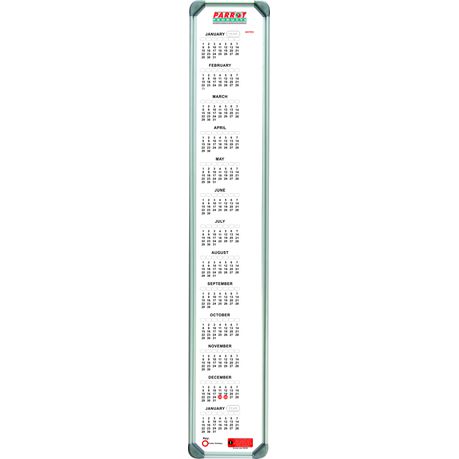Parrot Perpetual Calendar - 1200mm x 200mm