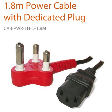 Linkqnet 1.8m Single Headed Dedicated Power Cable Buy Online in Zimbabwe thedailysale.shop