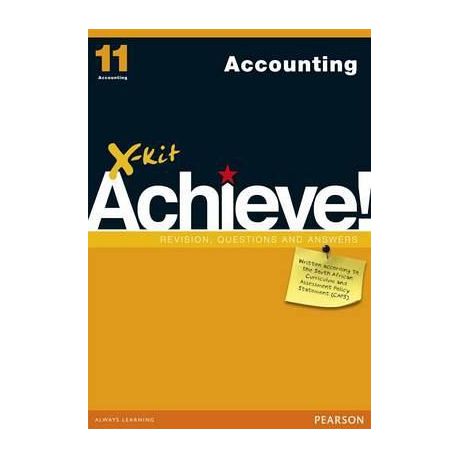 X-Kit Achieve! Accounting : Grade 11 : Study Guide Buy Online in Zimbabwe thedailysale.shop