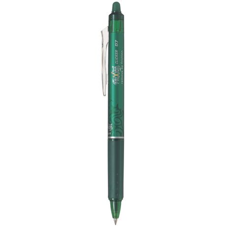 Pilot Frixion Ball Clicker 0.7mm Erasable Pen - Green Buy Online in Zimbabwe thedailysale.shop