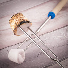 Load image into Gallery viewer, Telescopic Marshmallow Roasting Sticks
