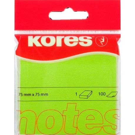 Kores Neon Notes - Green (100 Sheets)