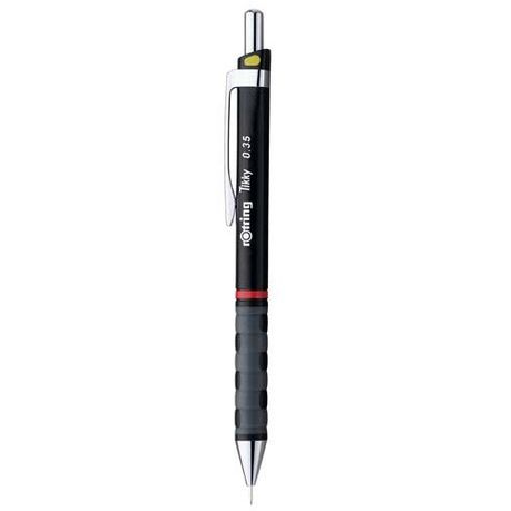 rOtring Tikky Professional Mechnical Pencil - 0,35mm Black Barrel