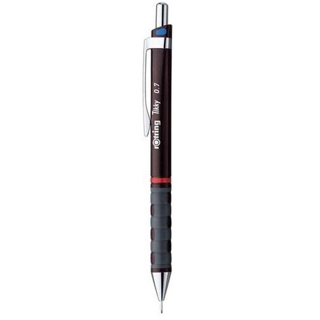 rOtring Tikky Professional Mechnical Pencil - 0,70mm Burgundy Barrel