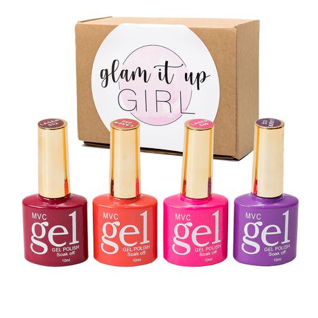 Glam It Up Girl/UV LED GEL Nail Polish Shimmer - Dani Kit Buy Online in Zimbabwe thedailysale.shop