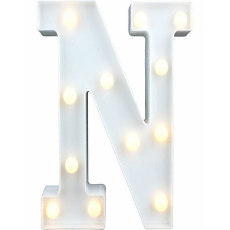 LED Lights Letter -N Buy Online in Zimbabwe thedailysale.shop