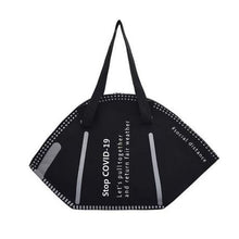 Load image into Gallery viewer, Black Mask Shoulder Bag
