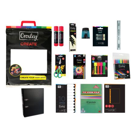 Croxley Create Stationery Bag NO4 Buy Online in Zimbabwe thedailysale.shop