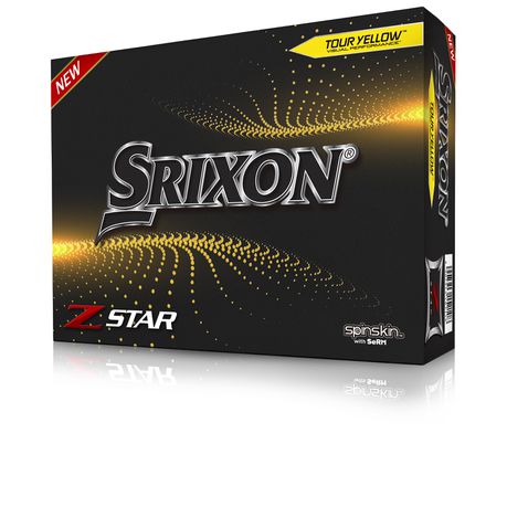 Srixon Z Star 7 Yellow Golf Balls