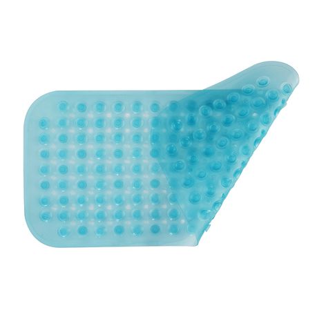 Non-Slip PVC Bathroom Bath/Shower Mat Polka Dot Texture Light Green Medium Buy Online in Zimbabwe thedailysale.shop