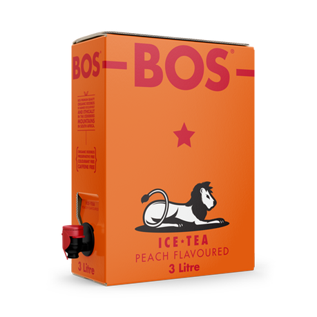 BOS - Peach Ice Tea - 3 Litre