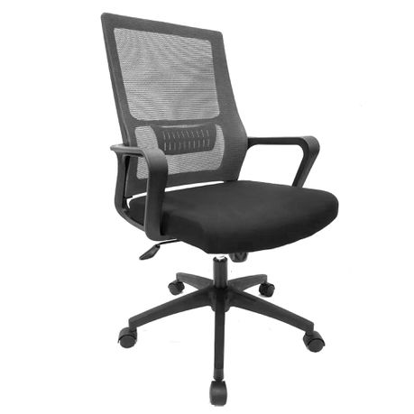 Lucio Mesh Back Office Chair - Black