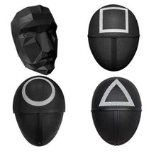 Load image into Gallery viewer, Squid Games Cosplay Dress-Up Masks - Pack of 4
