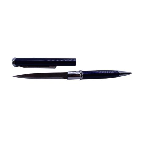 Concealed Stainless Steel Pen Knife - Blue Buy Online in Zimbabwe thedailysale.shop