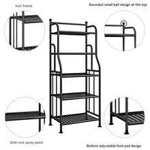 Load image into Gallery viewer, 5 Tier Metal Storage Display Shelving Unit Flower Rack
