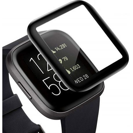 CellTime™ Fitbit Sense Tempered Fiber Glass Screen Guard Buy Online in Zimbabwe thedailysale.shop