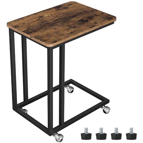 Bragg Lisbon Rustic Side Table, Brown Buy Online in Zimbabwe thedailysale.shop